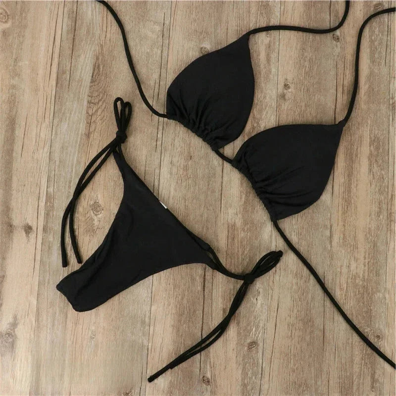 Gabriella Classic Triangle Bikini Set