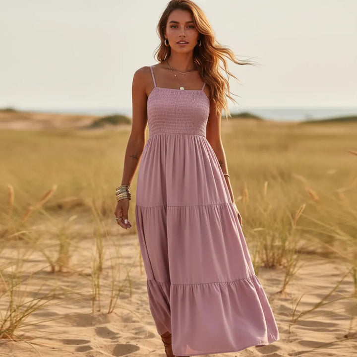 Zaria Tiered Maxi Dress