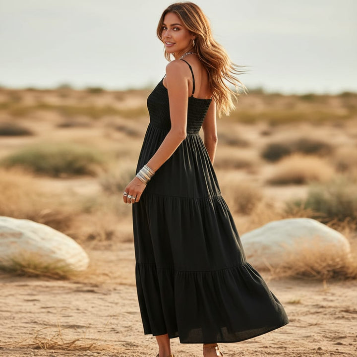 Zaria Tiered Maxi Dress