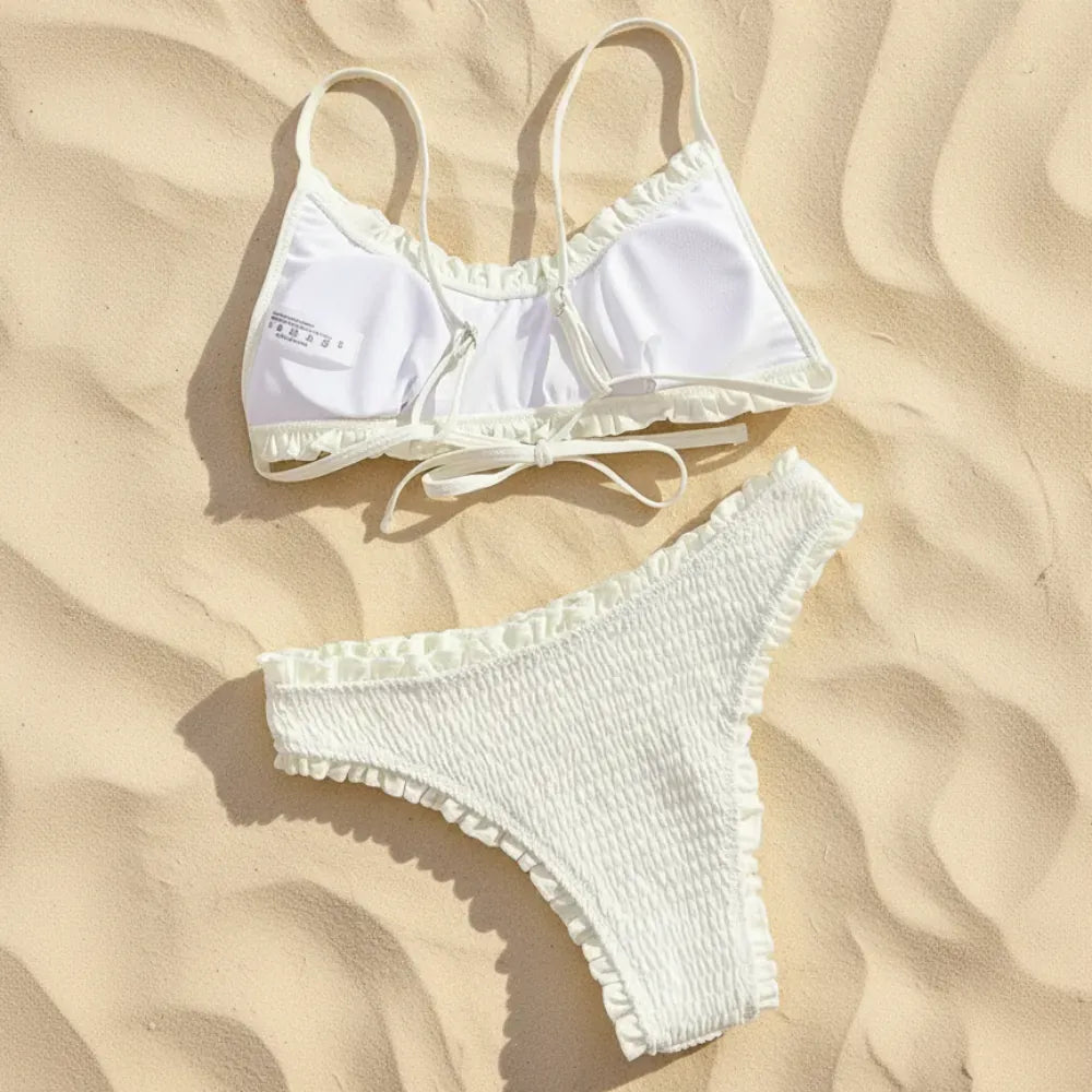 Bette Textured Bikini Set