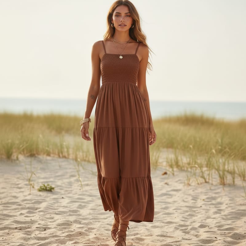 Zaria Tiered Maxi Dress