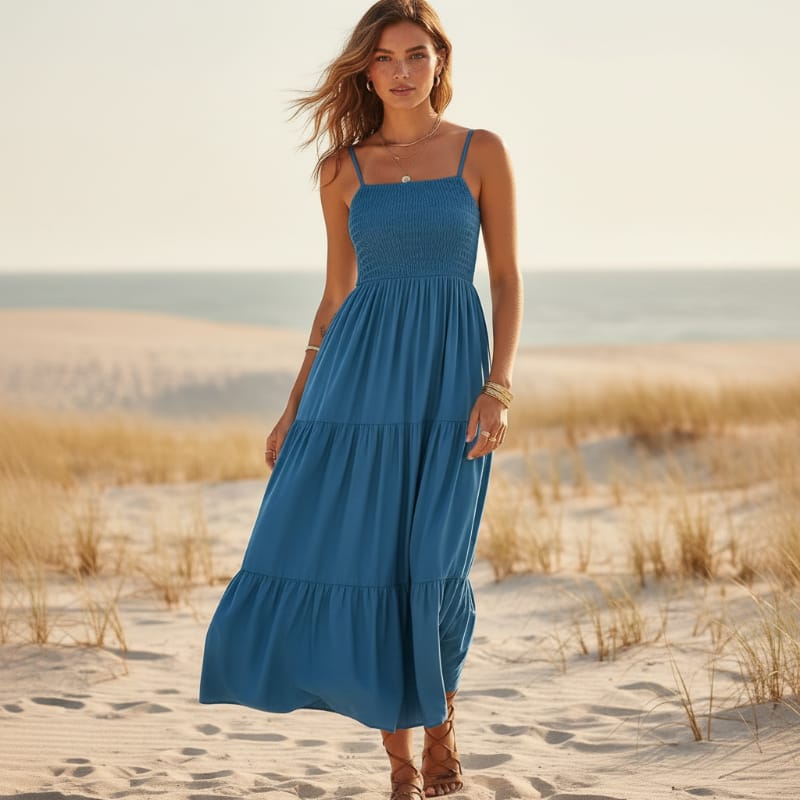 Zaria Tiered Maxi Dress