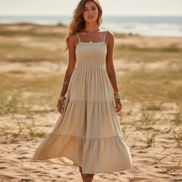 Zaria Tiered Maxi Dress