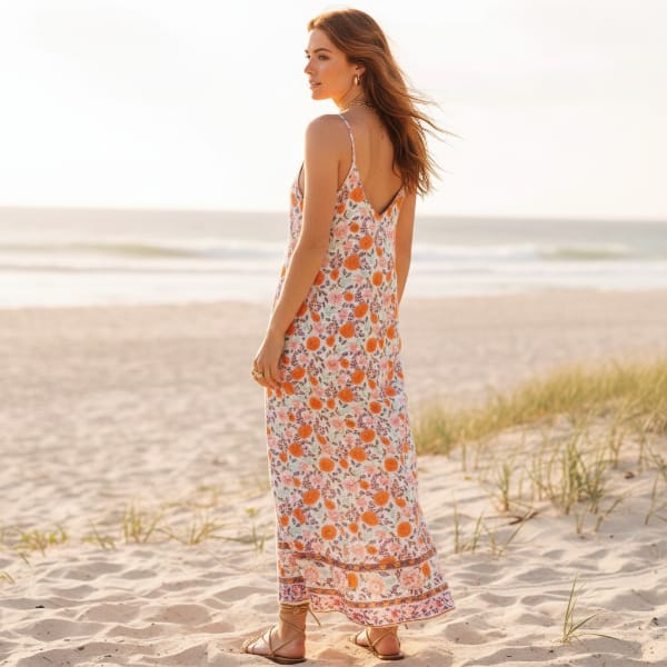 Hadlene Floral Cami Maxi Dress