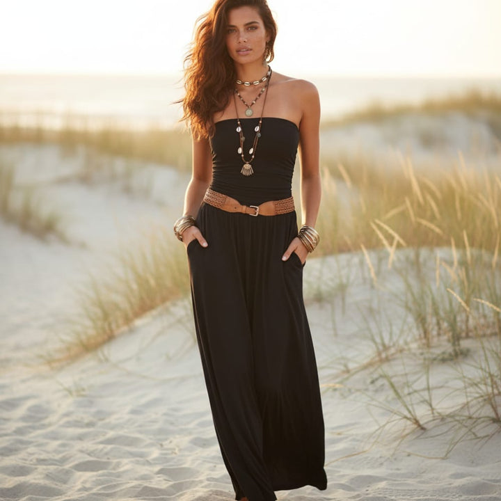 Runa Strapless Maxi Dress