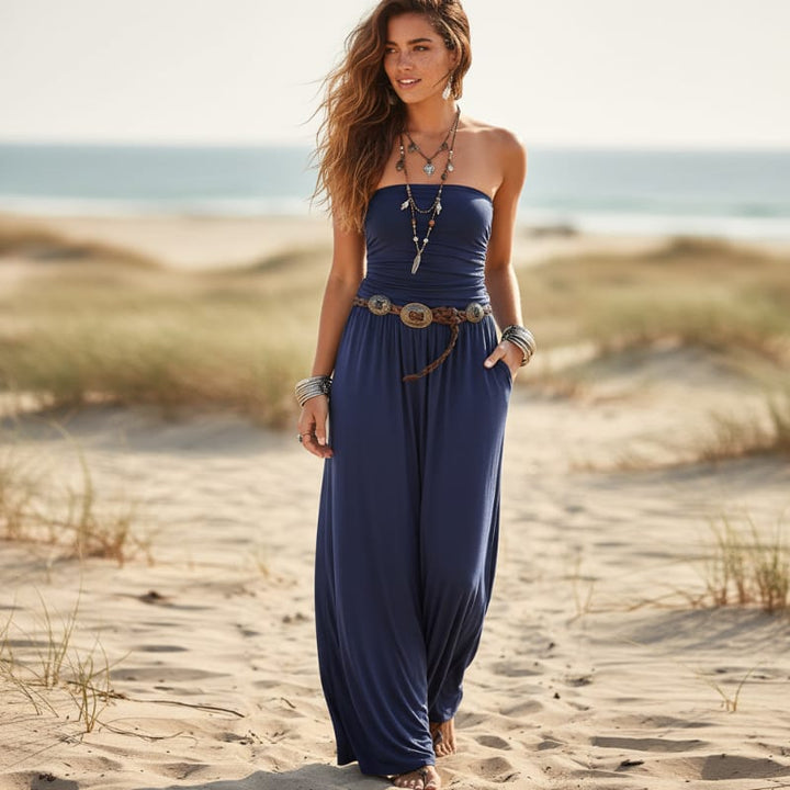 Runa Strapless Maxi Dress