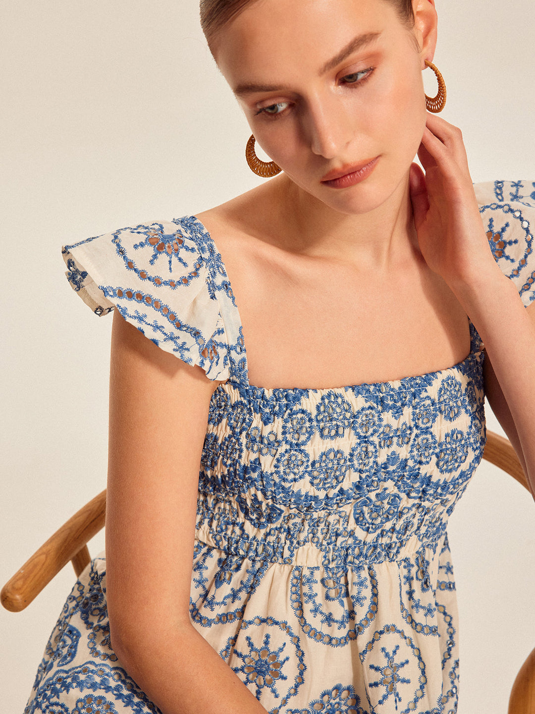 Capri Printed Midi Dress