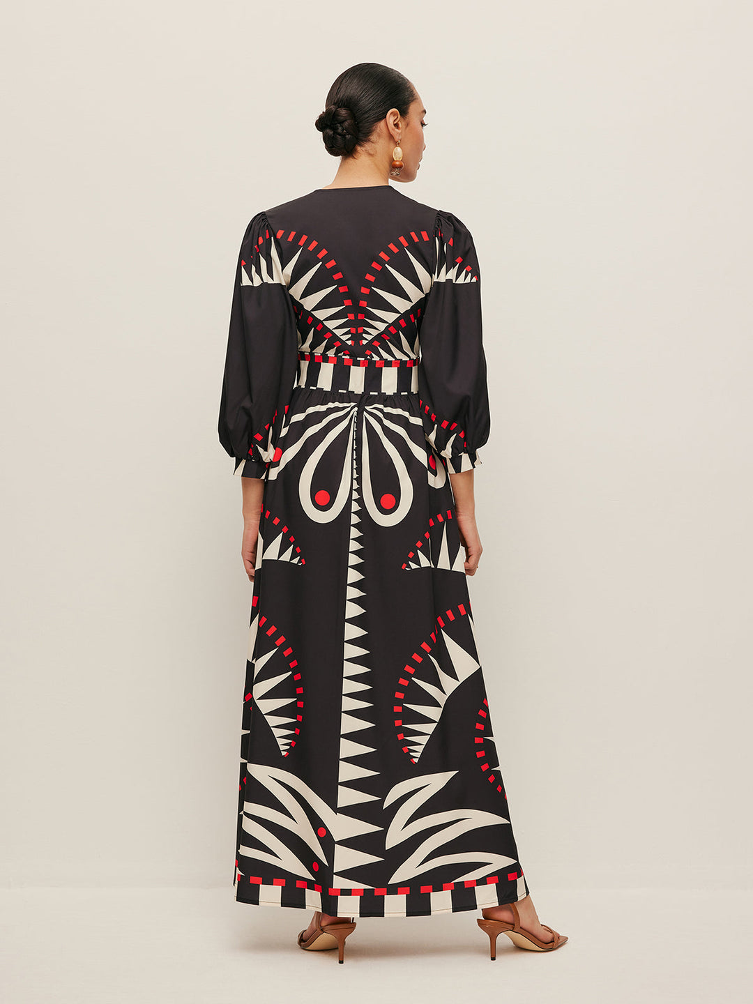 Azura Printed Maxi Dress