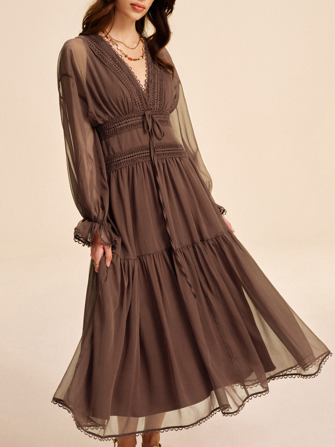 Molly Lace Maxi Dress