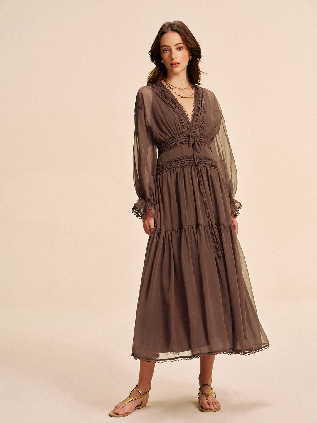 Molly Lace Maxi Dress