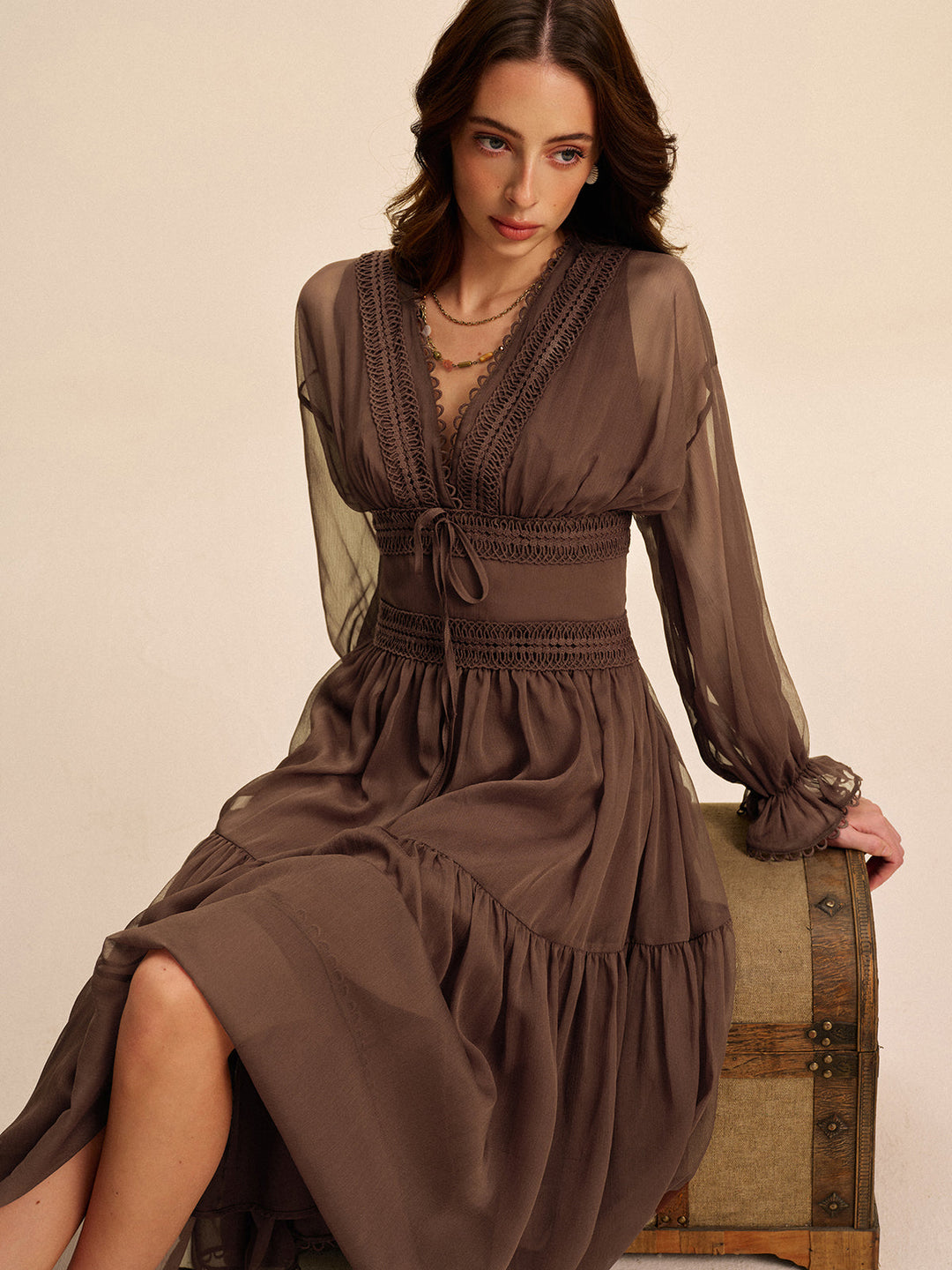 Molly Lace Maxi Dress