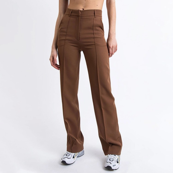 Selma High-Waist Wide Leg Tailored Pants