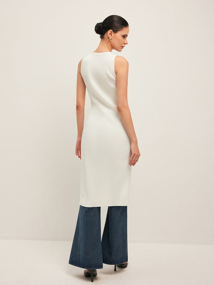 Soleil Knit Maxi Vest