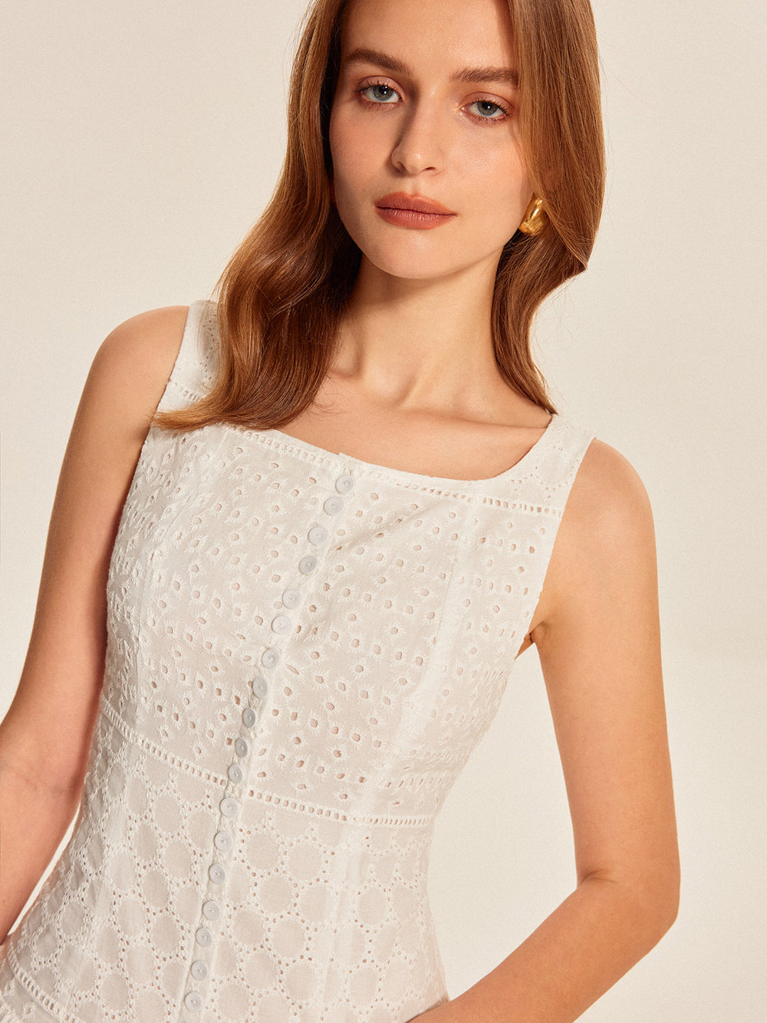 Élise Lace Mini Dress