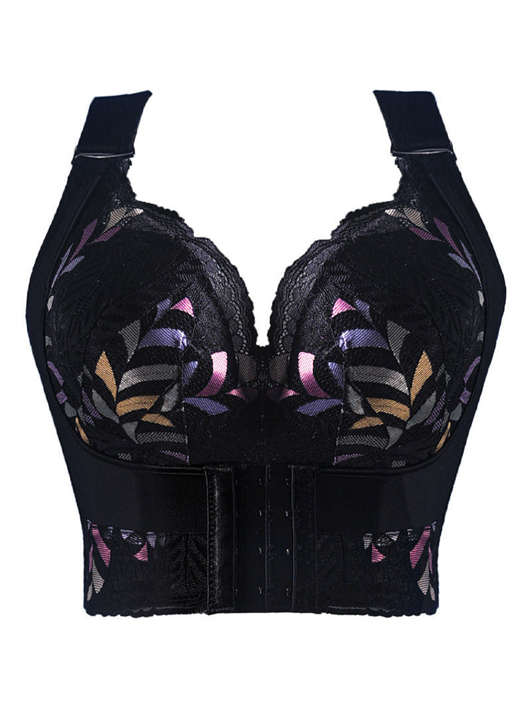 Xyza Floral Support Bra