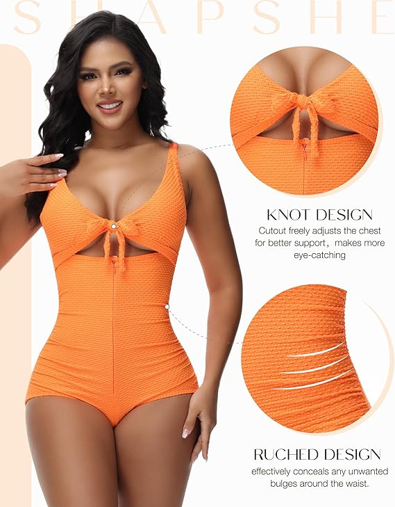 Brielle Tummy Control One-Piece Swimsuit
