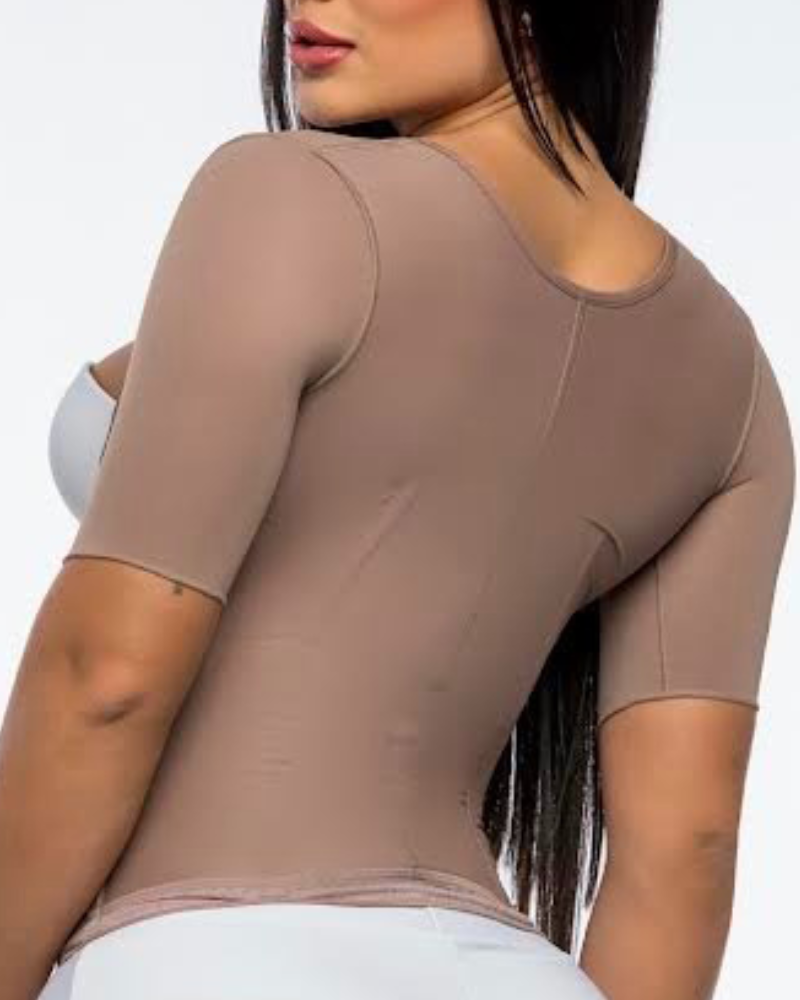 Agnes Arm Compression Waist Shaper Bodysuit