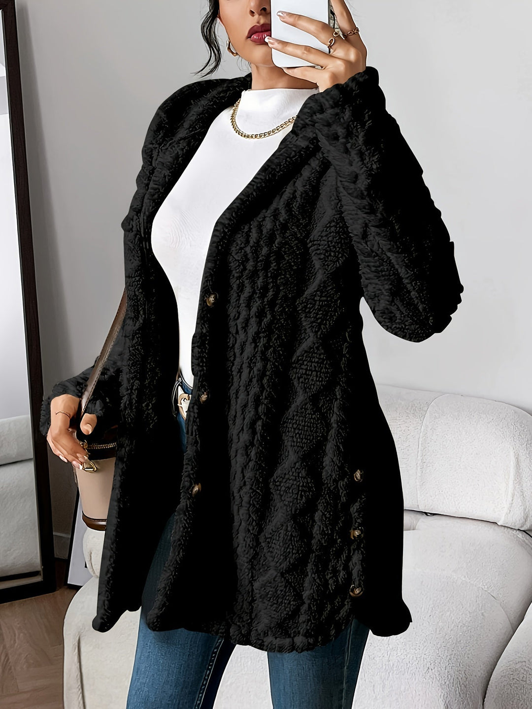 Xavier Cable Open Cardigan