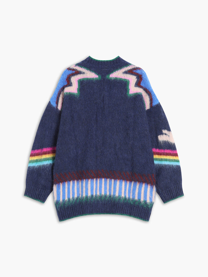 Scottie Southwestern Fringe Cardigan