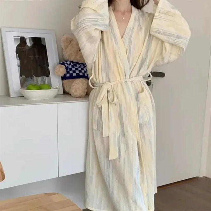 Raylee Textured Wrap Robe