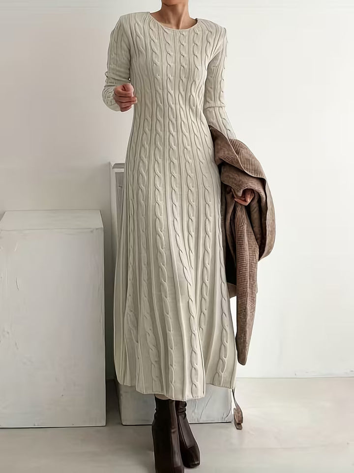 Rossana Cable Maxi Dress