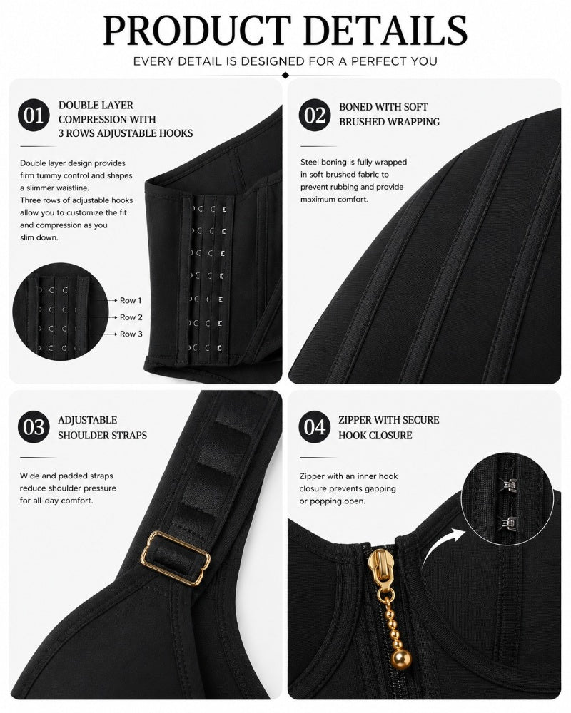 Ivana Contour Waist Trainer Vest