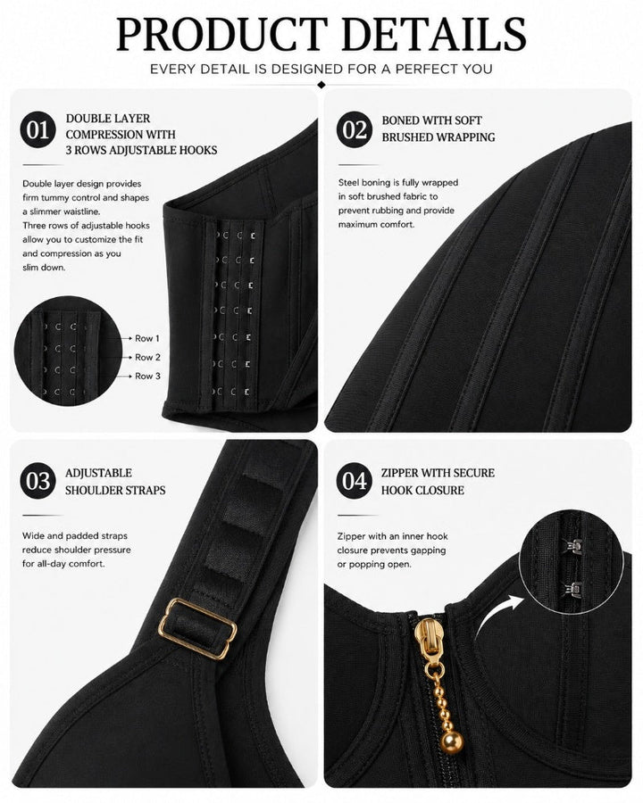 Ivana Contour Waist Trainer Vest