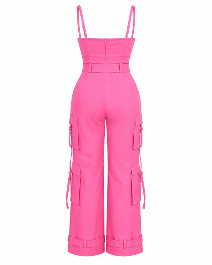 Amelie Utility Cargo Jumpsuit