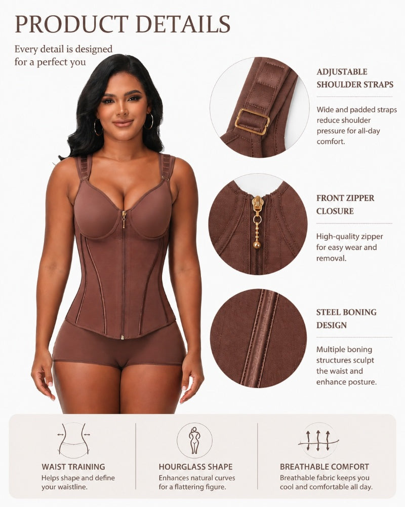 Ivana Contour Waist Trainer Vest