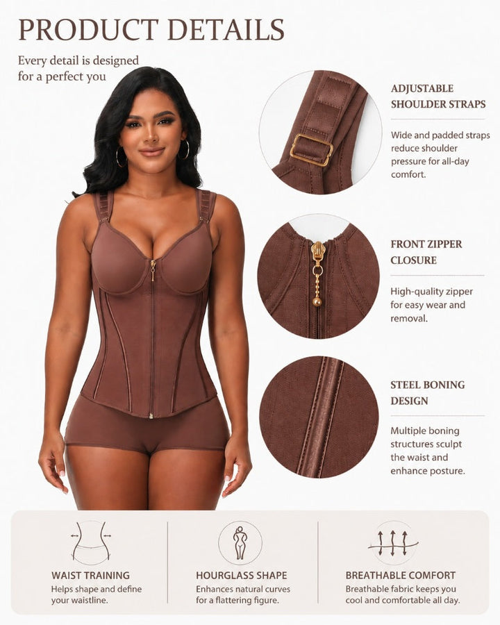 Ivana Contour Waist Trainer Vest