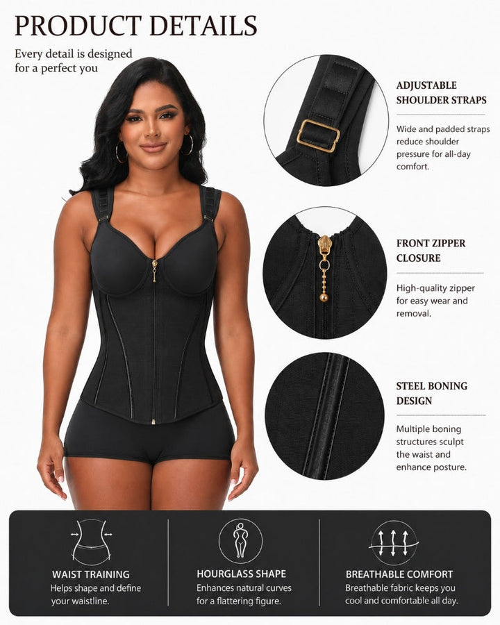 Ivana Contour Waist Trainer Vest