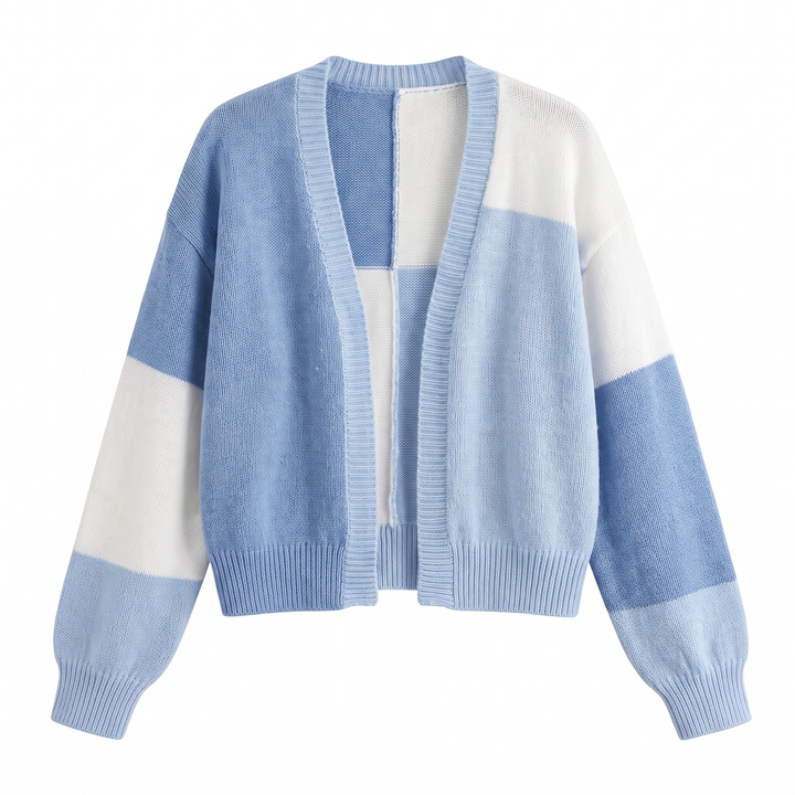 Renata Refined Color Block Cardigan