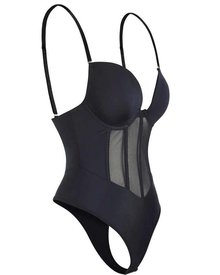 Sutton Sheer Mesh Contour Bodysuit