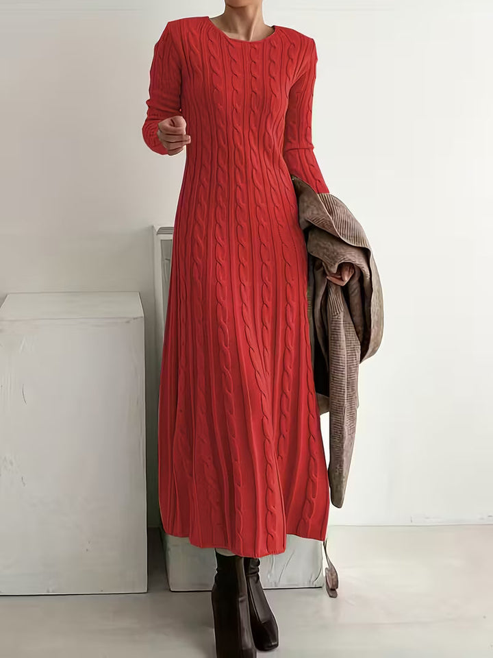 Rossana Cable Maxi Dress