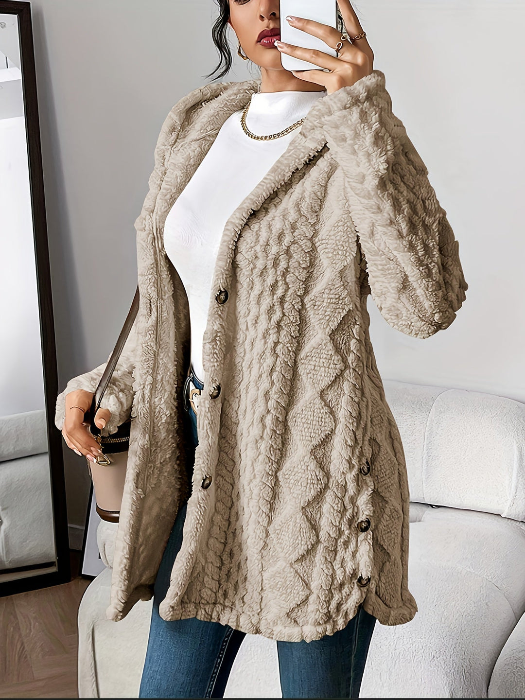 Xavier Cable Open Cardigan