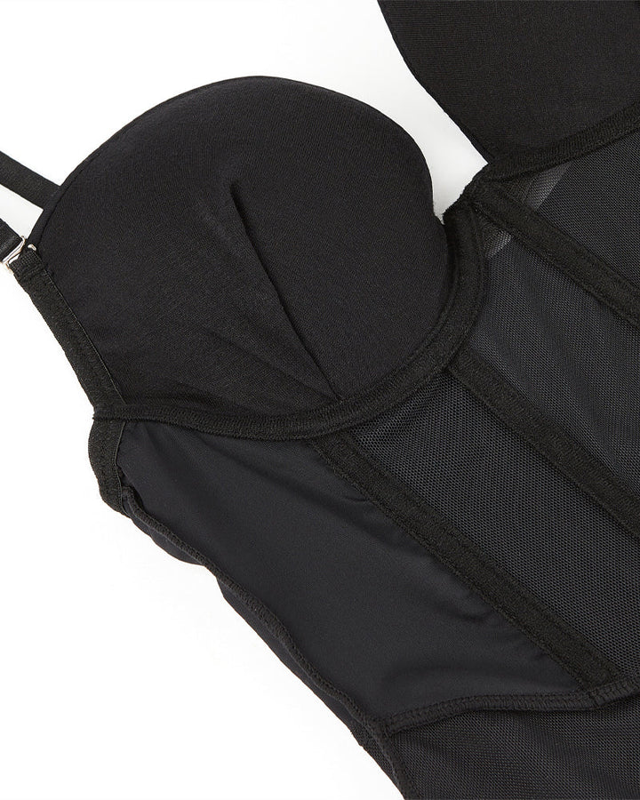 Sutton Sheer Mesh Contour Bodysuit