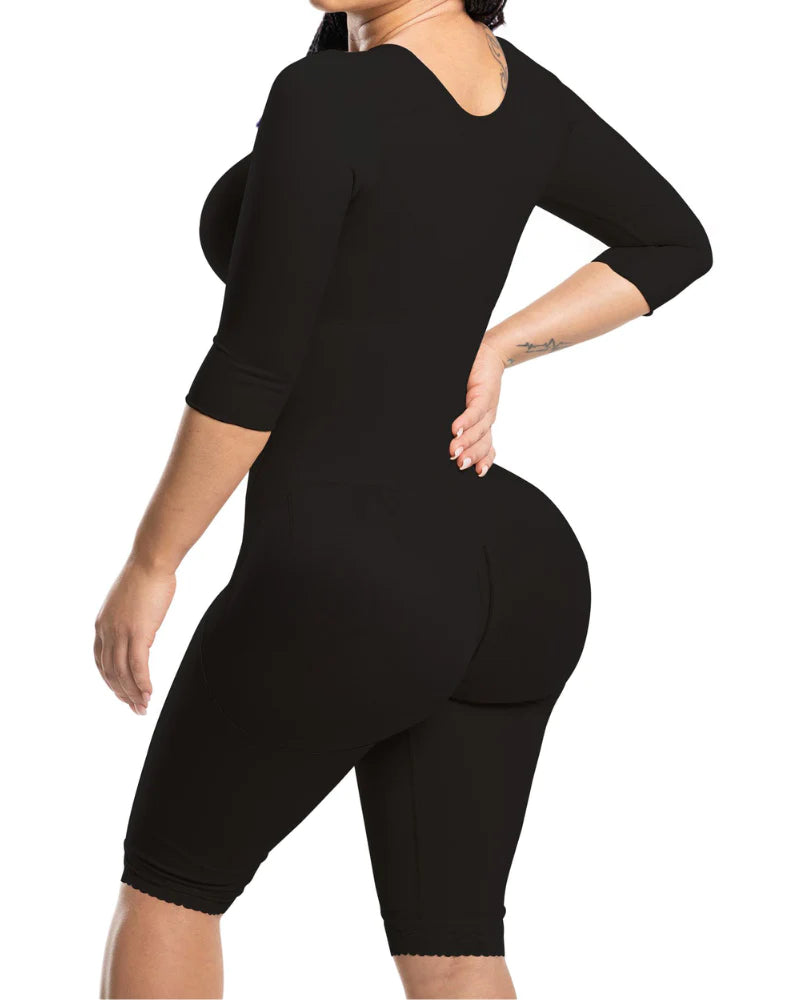 Noa Short Sleeve Contour Shapewear Jumpsuit