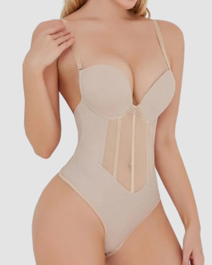 Sutton Sheer Mesh Contour Bodysuit