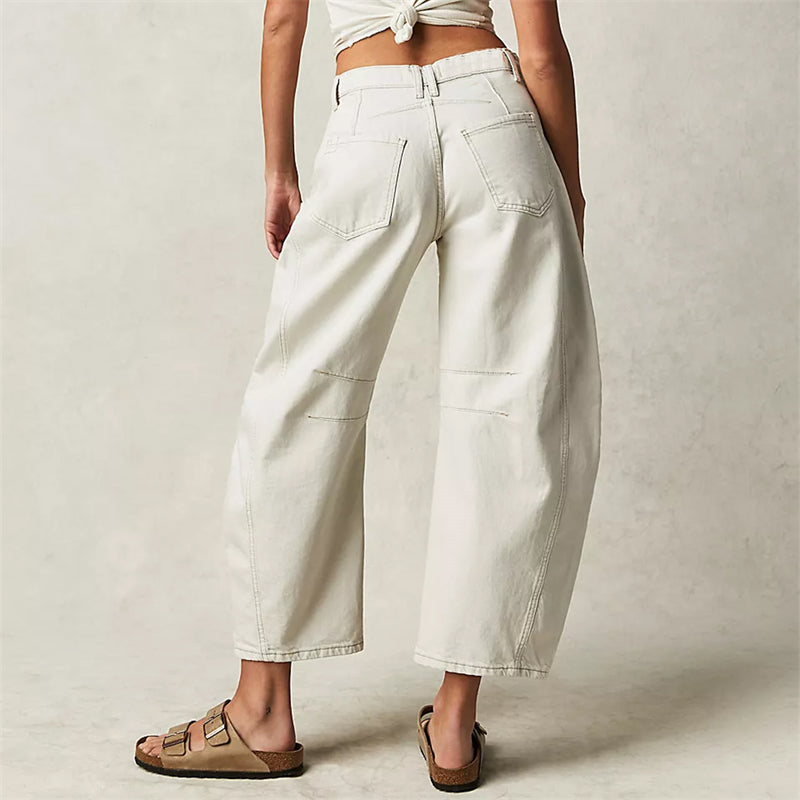 Barrel Barrel Leg Denim Pants