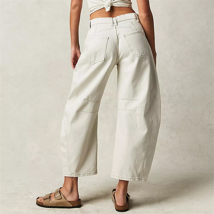 Barrel Barrel Leg Denim Pants