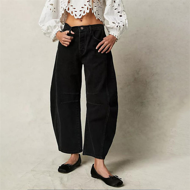 Barrel Barrel Leg Denim Pants