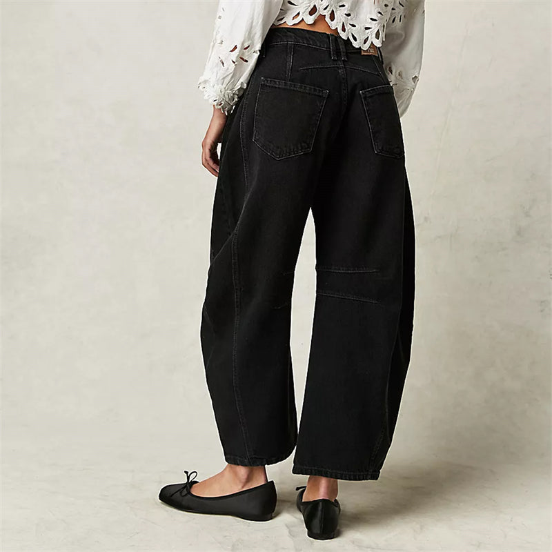 Barrel Barrel Leg Denim Pants
