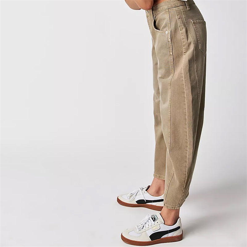 Barrel Barrel Leg Denim Pants
