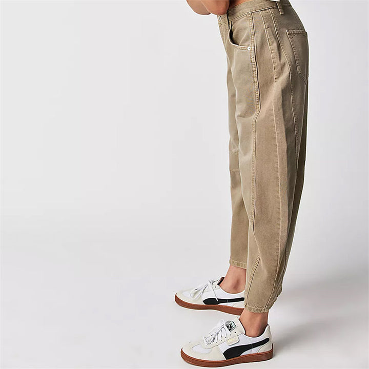 Barrel Barrel Leg Denim Pants
