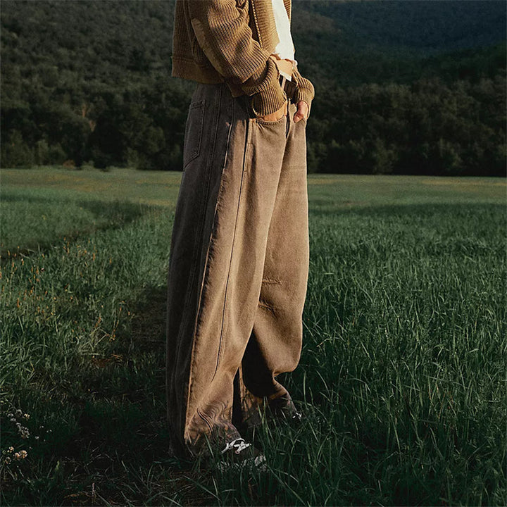 Barrel Barrel Leg Denim Pants