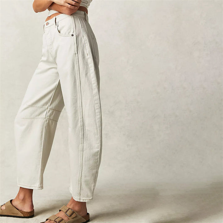Barrel Barrel Leg Denim Pants