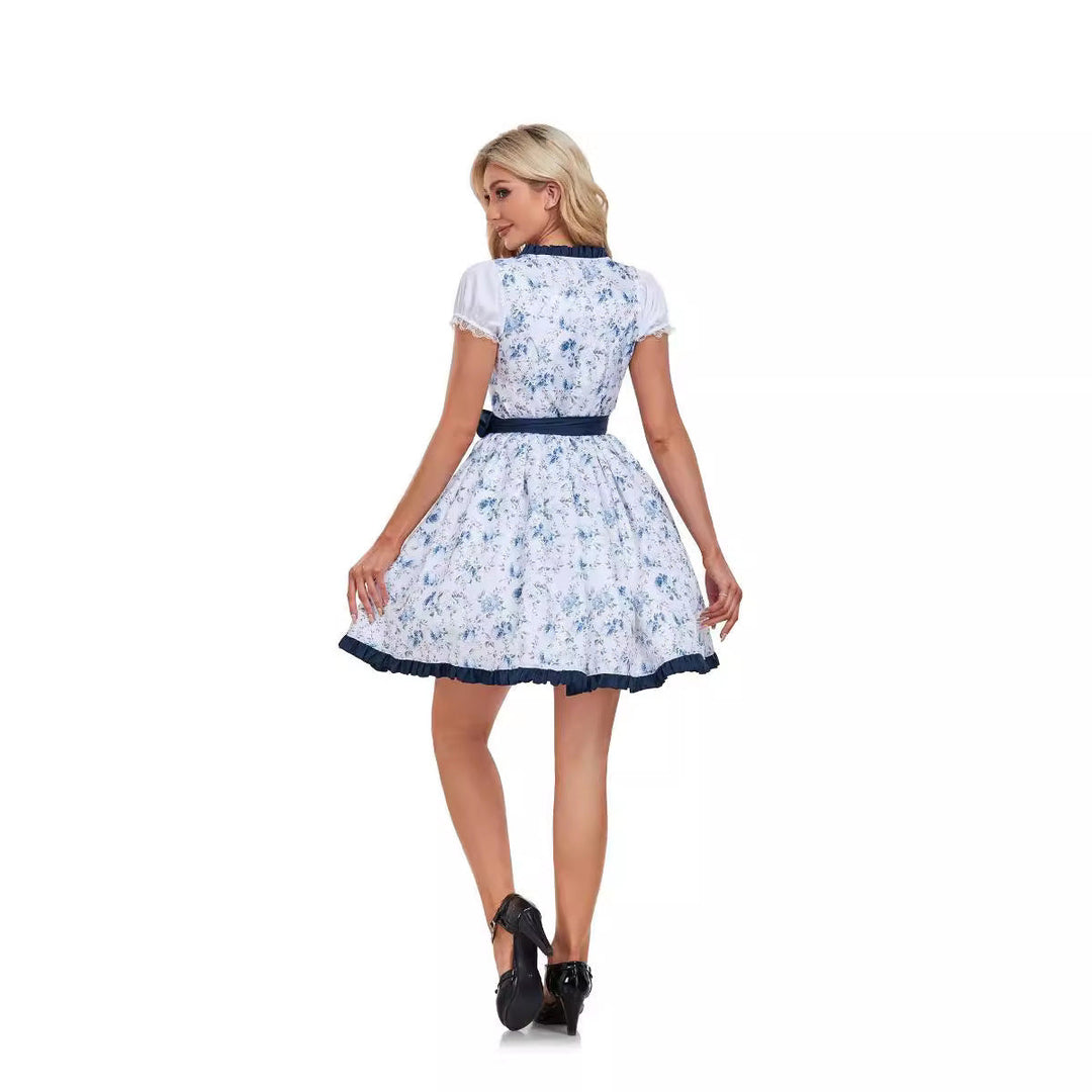 Beata Floral Oktoberfest Dirndl Dress