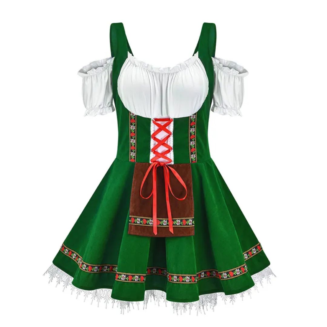 Hilda Classic Dirndl Mini Dress