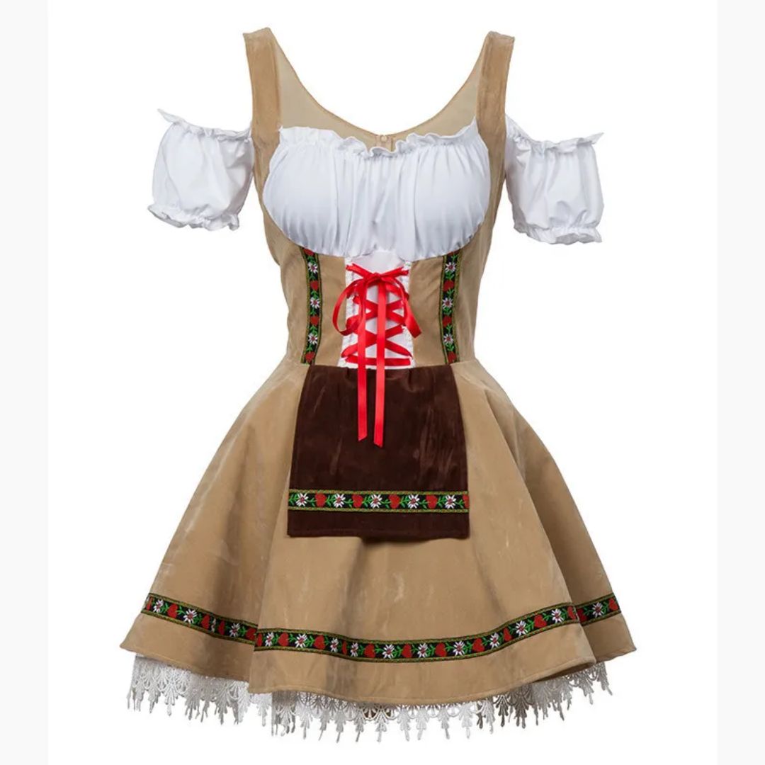 Hilda Classic Dirndl Mini Dress