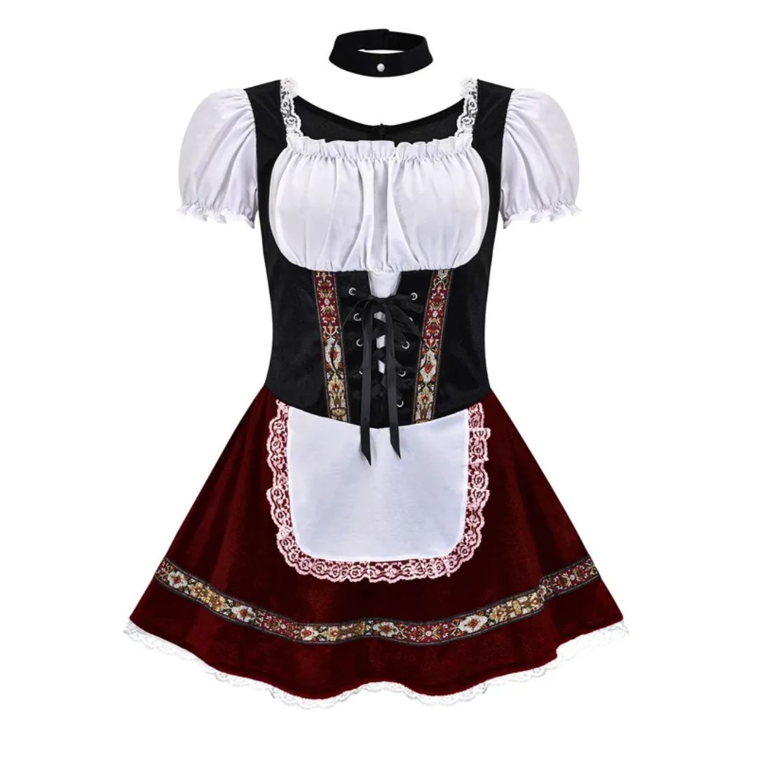 Hilda Classic Dirndl Mini Dress